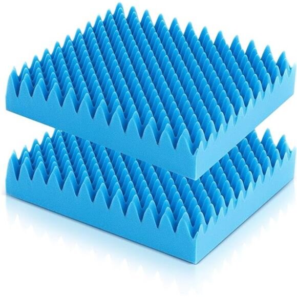 Foam Seat Cushion Chair Pad Back Support Office Car Wheelchair Recliner Comfort - Picture 7 of 7